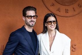 2025 French Open - Celebrities at Village Day 15 NB