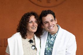 2025 French Open - Celebrities at Village Day 15 NB