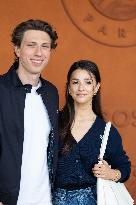 2025 French Open - Celebrities at Village Day 15 NB