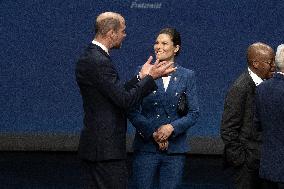 French President Macron visits- Monaco