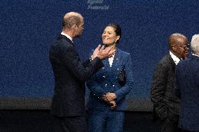 French President Macron visits- Monaco