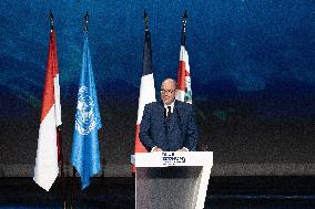 French President Macron visits- Monaco