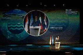 French President Macron visits- Monaco