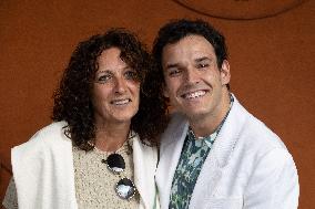 2025 French Open - Celebrities at Village Day 15 NB