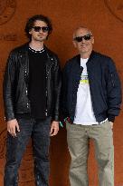 2025 French Open - Celebrities at Village Day 15 NB