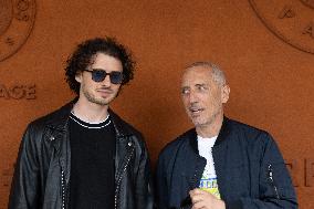 2025 French Open - Celebrities at Village Day 15 NB