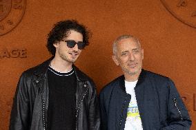 2025 French Open - Celebrities at Village Day 15 NB