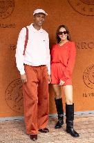 2025 French Open - Celebrities at Village Day 15 NB