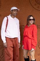 2025 French Open - Celebrities at Village Day 15 NB