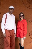 2025 French Open - Celebrities at Village Day 15 NB
