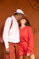 2025 French Open - Celebrities at Village Day 15 NB