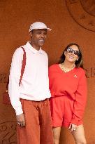 2025 French Open - Celebrities at Village Day 15 NB