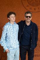 2025 French Open - Celebrities at Village Day 15 NB