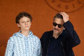 2025 French Open - Celebrities at Village Day 15 NB