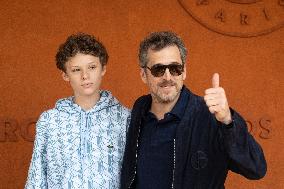 2025 French Open - Celebrities at Village Day 15 NB