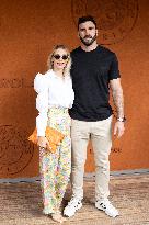 2025 French Open - Celebrities at Village Day 15 NB