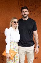 2025 French Open - Celebrities at Village Day 15 NB