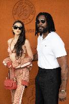 2025 French Open - Celebrities at Village Day 15 NB