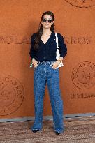 2025 French Open - Celebrities at Village Day 15 NB