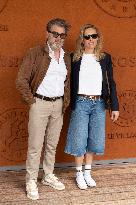 2025 French Open - Celebrities at Village Day 15 NB