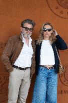 2025 French Open - Celebrities at Village Day 15 NB