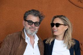 2025 French Open - Celebrities at Village Day 15 NB