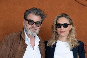 2025 French Open - Celebrities at Village Day 15 NB