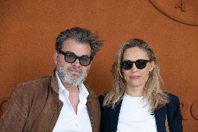 2025 French Open - Celebrities at Village Day 15 NB