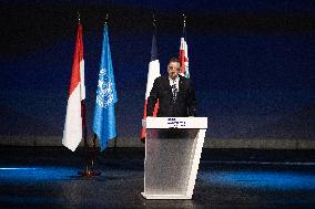 No Tabloids - French President Macron Visits Monaco