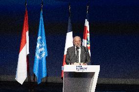 No Tabloids - French President Macron Visits Monaco
