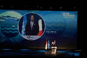 French President Macron visits- Monaco