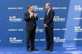 French President Macron visits- Monaco