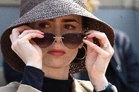 French Open 2025 - Lilly Collins At The Stands