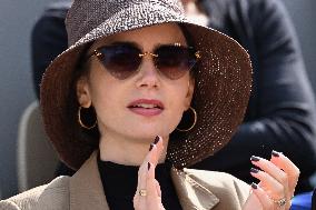 French Open 2025 - Lilly Collins At The Stands