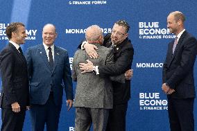 French President Macron visits- Monaco