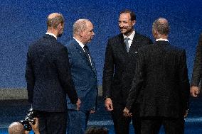 French President Macron visits- Monaco