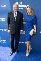 French President Macron visits- Monaco