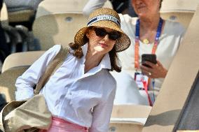 French Open 2025 - VIPs In The Stands - Day 15