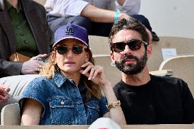 French Open 2025 - VIPs In The Stands - Day 15