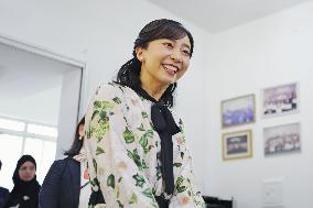 Japan's Princess Kako visits Brazil