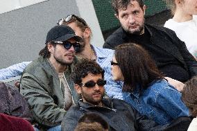 2025 French Open - Celebrities In Stand Day 15 NB