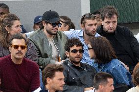 2025 French Open - Celebrities In Stand Day 15 NB