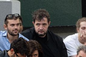 2025 French Open - Celebrities In Stand Day 15 NB