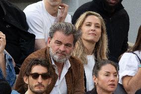 2025 French Open - Celebrities In Stand Day 15 NB