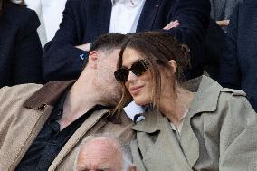 2025 French Open - Celebrities In Stand Day 15 NB