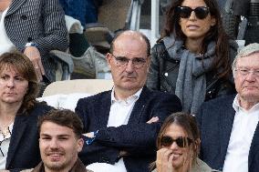 2025 French Open - Celebrities In Stand Day 15 NB