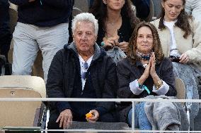 2025 French Open - Celebrities In Stand Day 15 NB