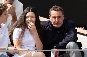 2025 French Open - Celebrities In Stand Day 15 NB