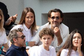 2025 French Open - Celebrities In Stand Day 15 NB