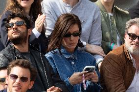 2025 French Open - Celebrities In Stand Day 15 NB